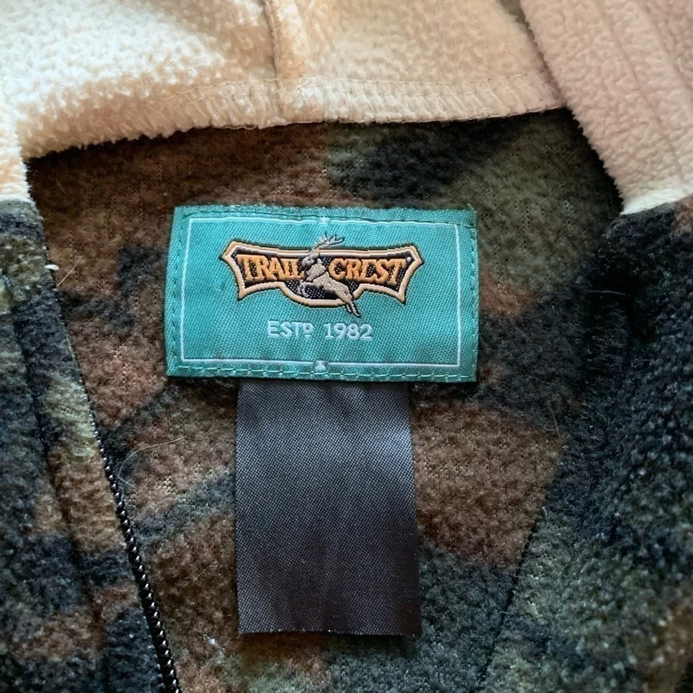 ✅2x Host Pick✅ Boy’s Trail Crest Fleece Jacket, 24M - Picture 3 of 5